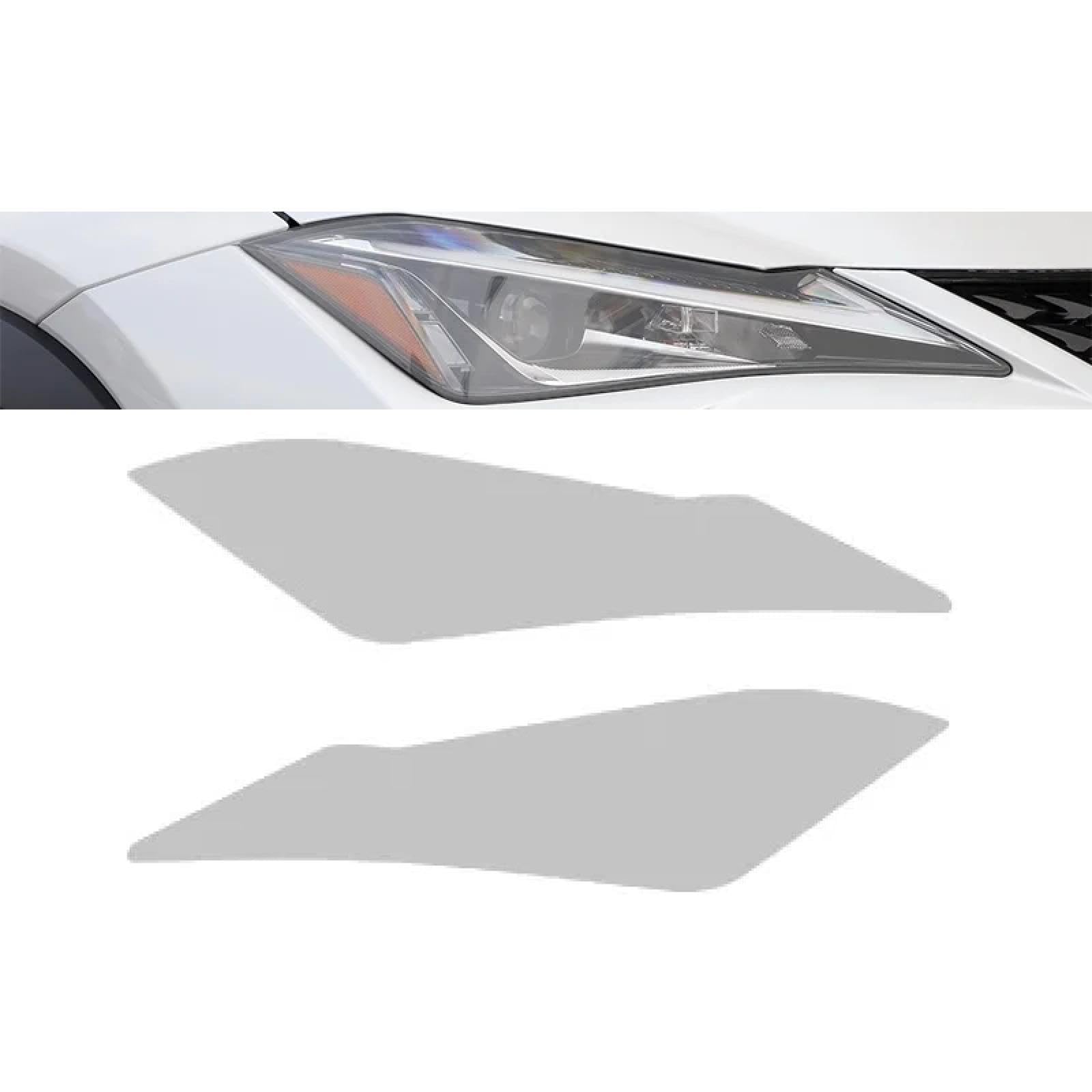 Film de protection pour phares de voiture anti-rayures Lexus UX