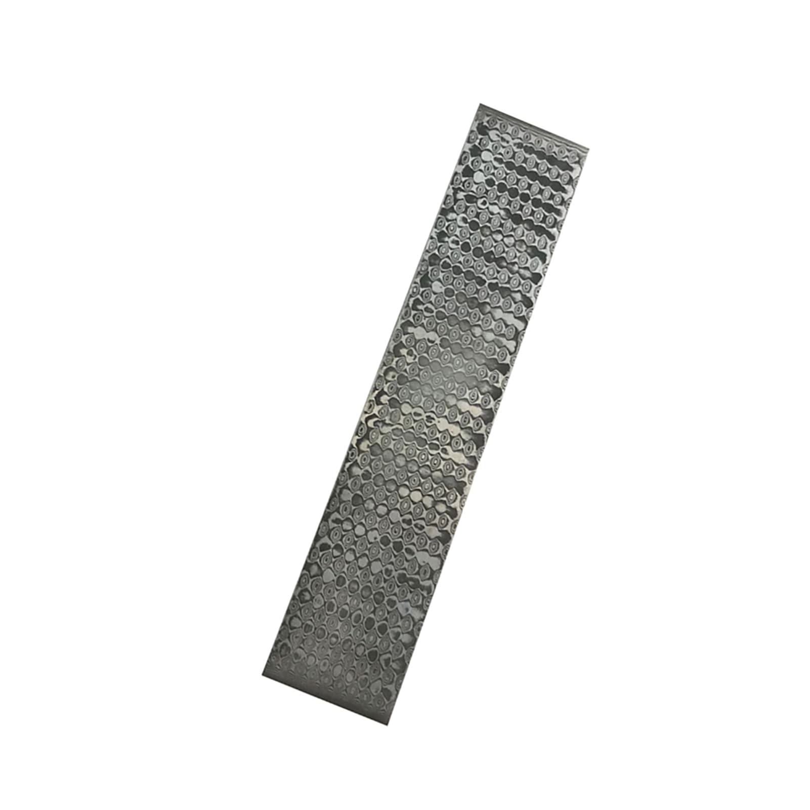Barre de forgeage à motifs de qualité supérieure, billette d'acier de Damas, matériau de fabrication de couteaux de bricolage haute densité pour forgerons et artisans, moti