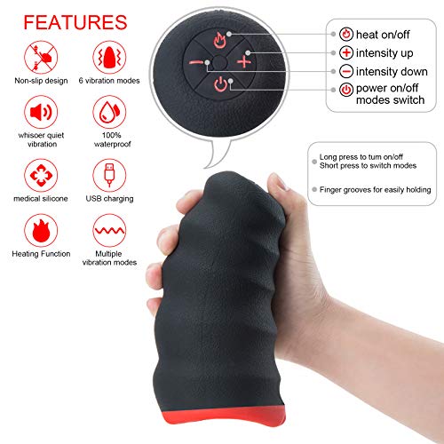 image for Electric Wireless Handheld Massager Powerful Rechargeable Waterproof M