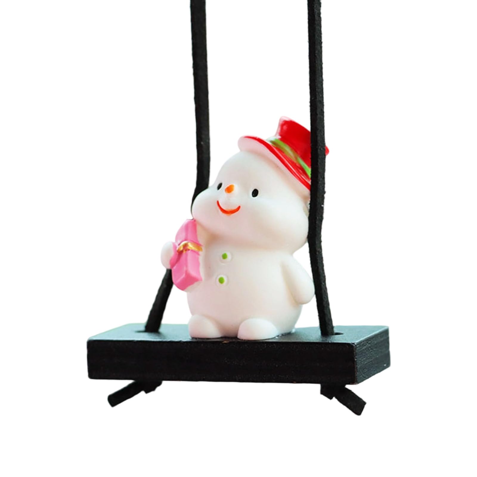 KAQNTUD Hanging Santa Car Decoration with Swinging and Festival Design Swing Car Ornament