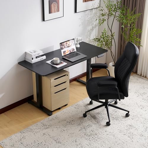 SCHGKOY d~fXN ~ 140×s60×72-120cm ߃fXN X^fBOfXN É  菸~ [@\ ω׏d80kg (ubN)