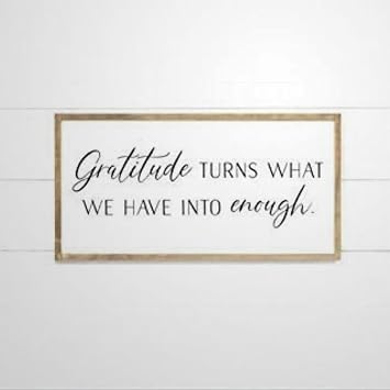 30x55cm Gratitude Turns What We Have Into Enough Sign Inspirational Sign Home Wall Decor Wood Signs Inspirational Wall Art Thankful Sign