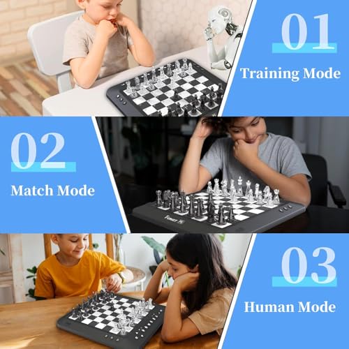 Electronic Chess Set Juego de Ajedrez Electrónico miniatura 5