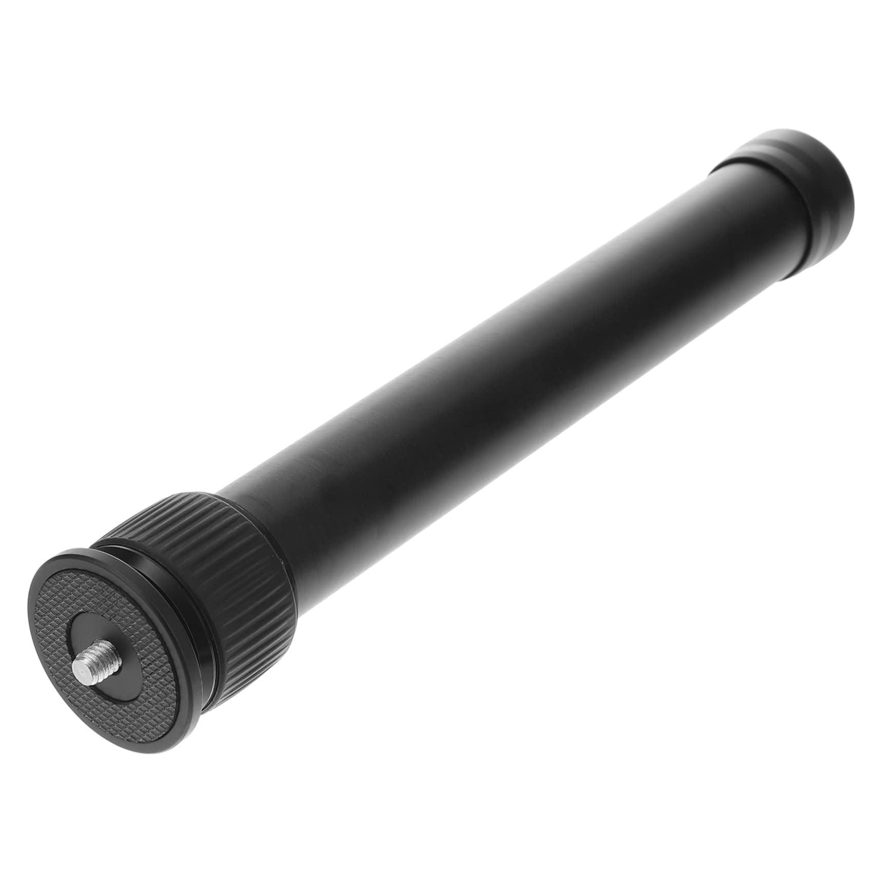 Yardenfun Tripod Extension Pole for 1/4'' Screw /8'' Bottom Holes Aluminum Alloy 225-390mm