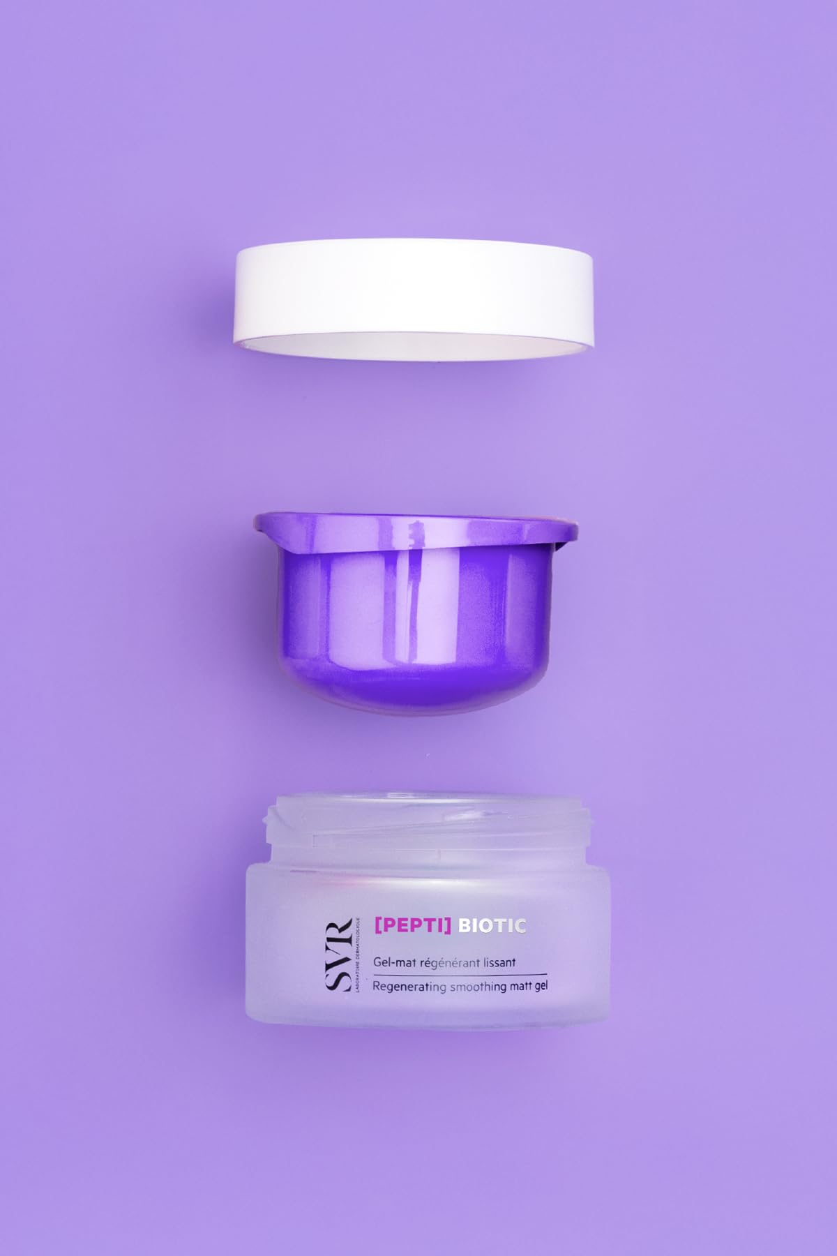 SVR – [PEPTI] Biótico – Gel Regenerador – Matifica, suaviza y firme – Para piel mixta a grasa – Probióticos, vitamina C estabilizada, ácido hialurónico, péptidos – 50 ml | Péptidos, vitamina C, ácido hialurónico, poros refinados, piel matificada, reducció