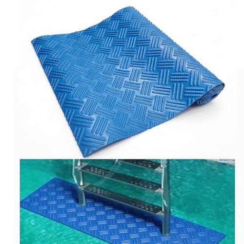 Blue Wave Swimming Pool Ladder Pad - Non-Slip Designed for Above Ground Pool Liner Protection - Step...