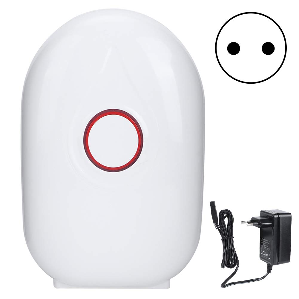 Fdit Deumidificatore Mini Compatto per Camera da Letto, Silenzioso con Serbatoio 500ml per Asciugatura Vestiti in Casa, Rosso (Spina europea)