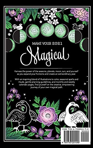 Coloring Book of Shadows: Planner for a Magical 2021