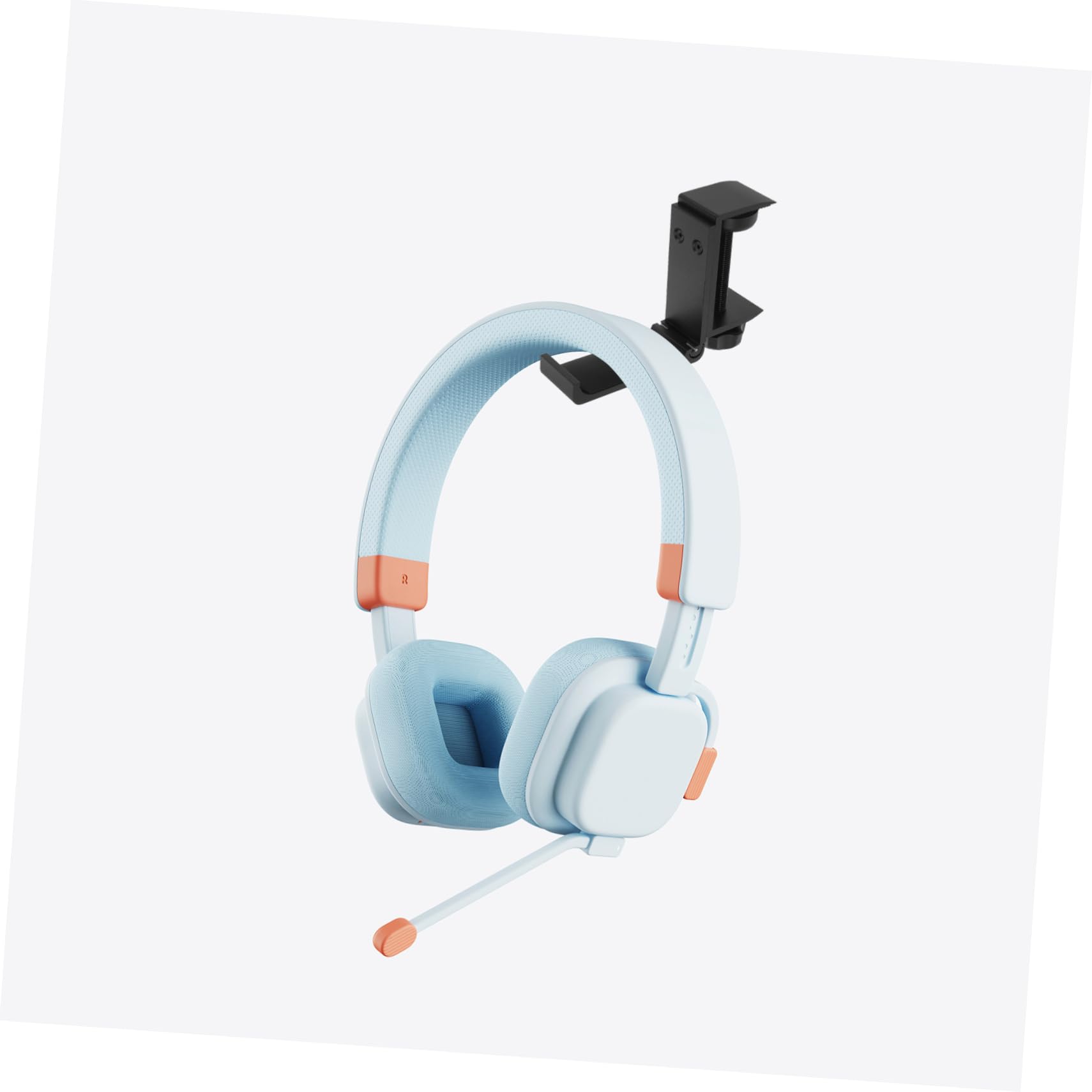 Hemobllo 3piezas Soporte para Auriculares Plegable De Escritorio Soporte para Auriculares Organizador De Espacio Sin Perforación para Oficina y Gaming