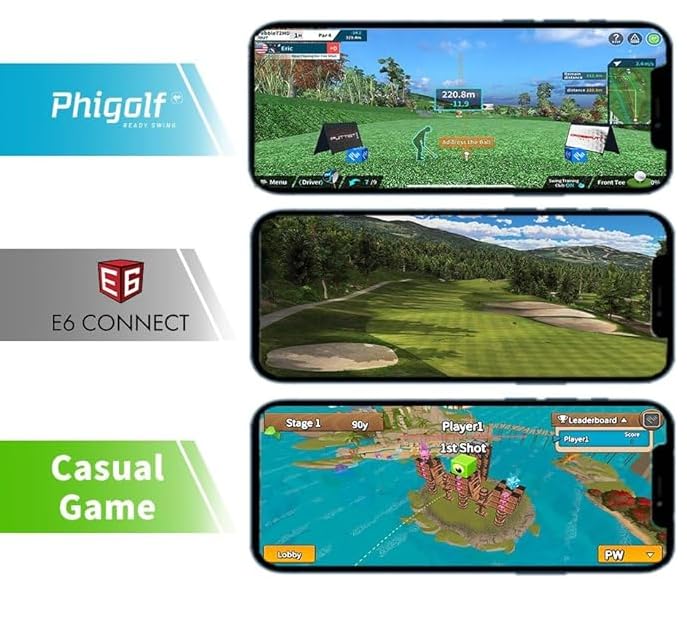 Simulateur de jeu de golf interactif pour animer vos soirées en intérieur