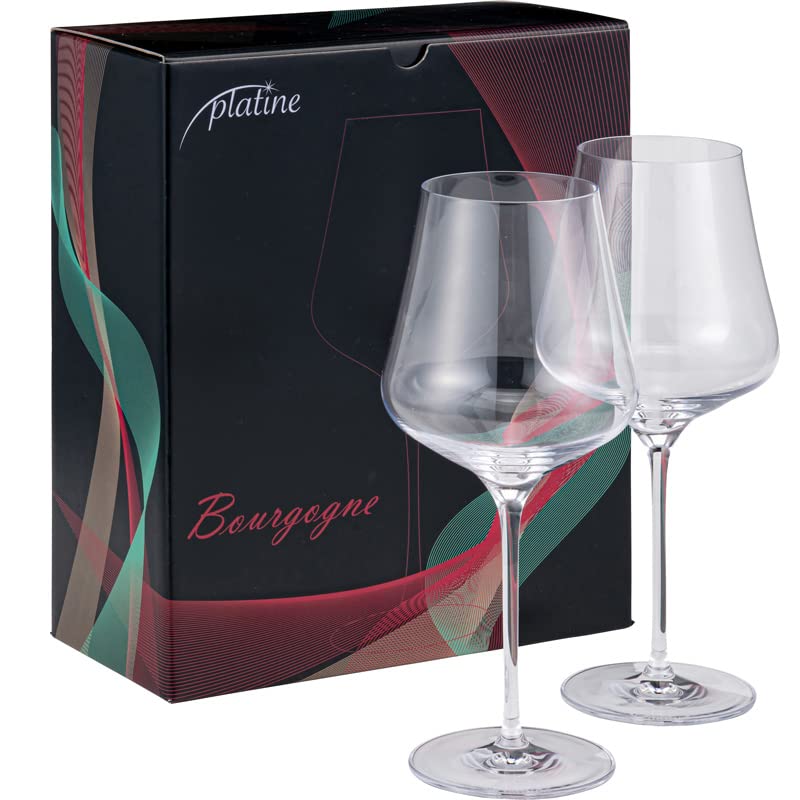 Amazon｜プラティーヌ ブルゴーニュ【2脚セット】 赤ワイングラス  