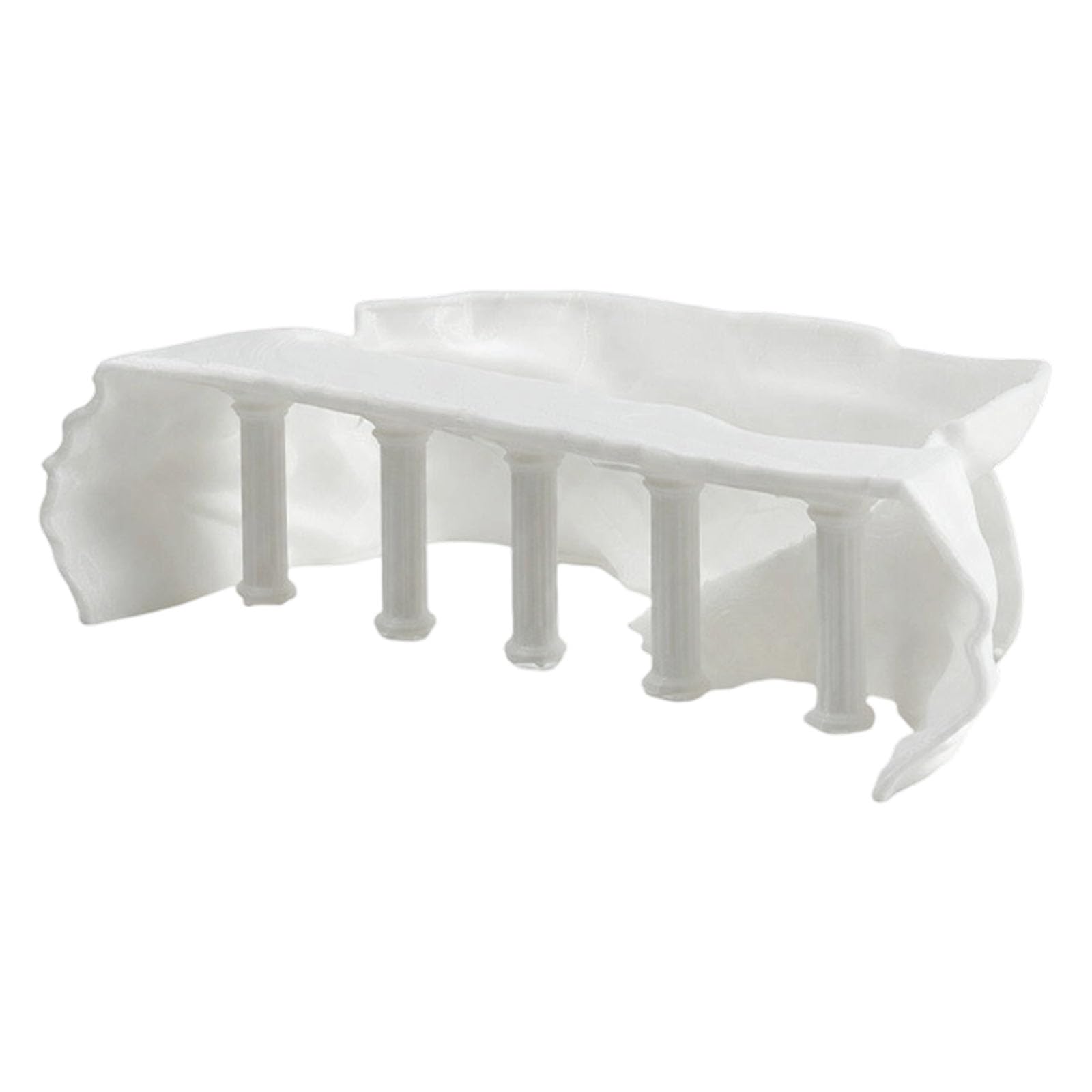 Aquarium Cave Decor for Shrimp Fish, Layered Shelter Ornament with Rounded Entryways and Resting Coverage Detail Hideouts Hideaway Fish Tanks Accessories Aquarium Shelter Ornament Shrimp Cave Rounded