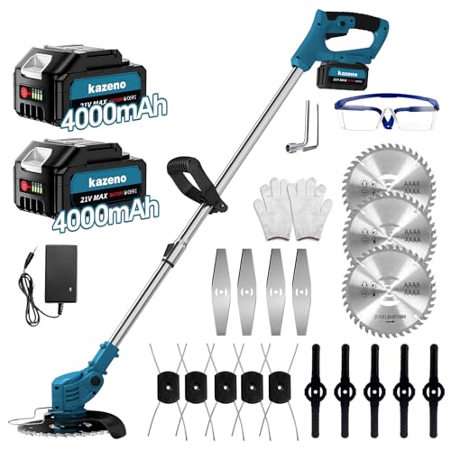 kazeno 2025新登場 草刈り機 充電式 コードレス 芝刈り機...