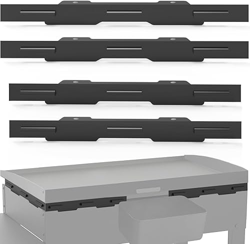 Koutemie Protector contra el viento para Blackstone 36 pulgadas, accesorios de parrilla con protector térmico magnético, pantallas de viento de