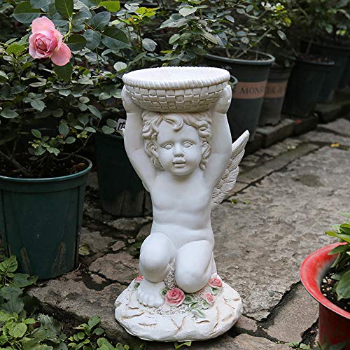 Statues et sculptures extérieur ange résine pour embellir un jardin ombragé ou terne