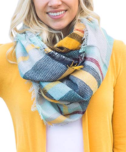 stylesilove.com Plaid Lovers Collection Womens Infinity Scarf