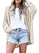 Womens Summer Crochet Lightweight Cardigan Coverups Boho Kimono Long Sleeve Open Front Knitted Outwear Cover Up Outfits A-Beige
