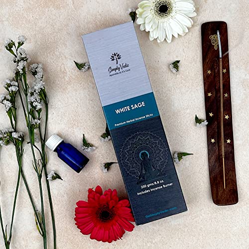 White-Sage-Incense-Sticks-250g-135-Sticks-Holder-Natural-Long-Lasting-Aromatherapy-Meditation-Yoga-Spiritual-Healing White Sage Incense Sticks 250g 135 Sticks Holder Natural Long Lasting Aromatherapy Meditation Yoga Spiritual Healing