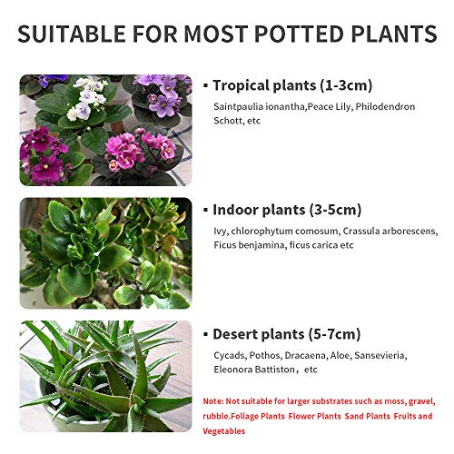 Soil Moisture Meter, Plant Water Meter for Indoor Plants Watering Reminder Plant Care Soil Moisture Sensor Three Color Warning Lights Instant Reading Plant Moisture Meter Moisture Tester - Image 5