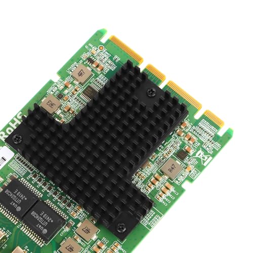 Tarjeta de Red Vogzone 10/5/2.5GbE Copper Dual RJ45 Ports OCP3.0 para Intel X710-T2L OCP3.0 | Adaptador Ethernet 10Gb OCP3.0 con chip Intel X710-AT2 compatible con Windows/Linux/VMware miniatura 5
