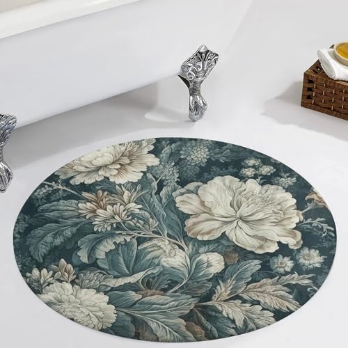 Alfombra pequeña lavable de flores ideal para el suelo del dormitorio 6