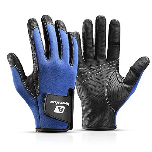 image for CHJM Fishing Gloves Men & Boys, Cycling Gloves Half Fingers for Flyfis
