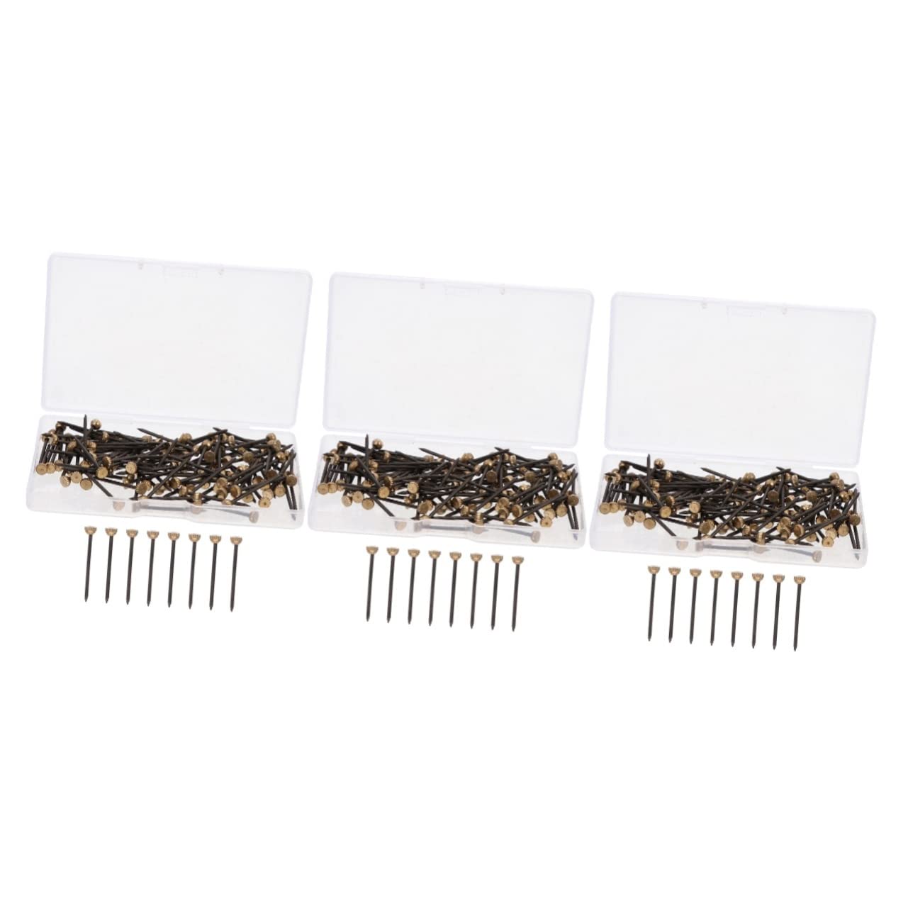 ORFOFE 360piezas Clavos Para Colgar Cuadros Cabeza De Juego De Ganchos Para Fotos Para Paredes De Casa Oficina y Aula