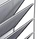 Relaxdays Zeitschriftenhalter Wand, Prospekthalter A4, Zeitschriften Wandhalter, Metall, 10.5 x 32.5 x 40.5 cm, silber