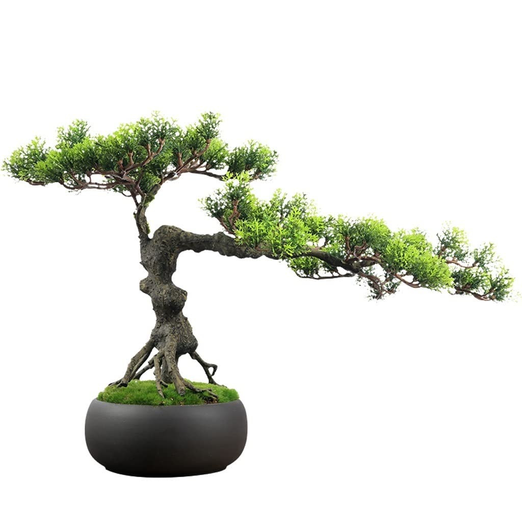 ULTRAWAVE Faux Tree Artificial Bonsai Tree Plant Potted Large Green Suitable for Home Office Garden Decoration Ornaments Faux Plants Indoor