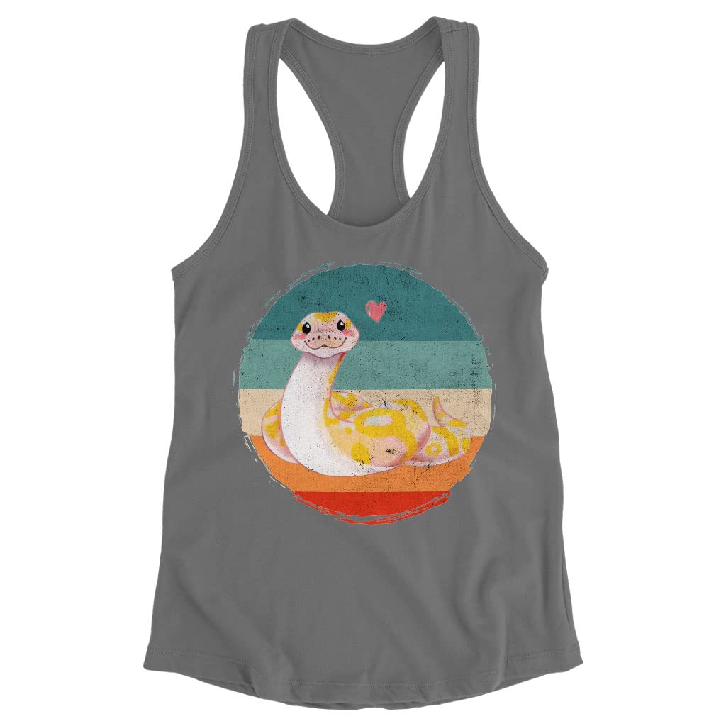 Cute Snake Racerback Tank - Kawaii Tank - Retro Workout Tank
