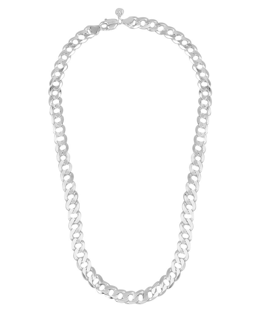 Jewel99 Curb Platinum Plated Sterling Silver Chain (B01HL0DRCY) Amazon Price History, Amazon Price Tracker