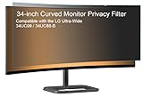 Photodon 2-Way Privacy Filter for the LG 34UC99 / 34UC88-B 34-Inch Ultra-Wide Curved Monitor with Kit