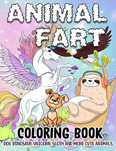 Amazon.com: Animal Fart Coloring Book: Over 300 Fun Coloring Pages For