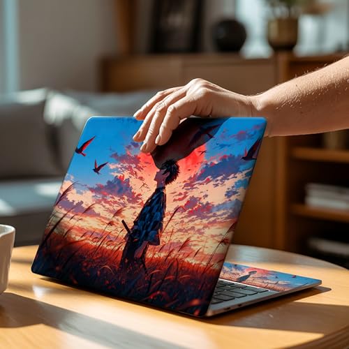 Image of NoWorries Laptop Skin for 15.6 & 14 Inch Laptop | Motivational, Superhero, Sports & Graphic Design Laptop Sticker Wrap | Premium Vinyl Laptop Cover (Tanzero, 15 x10inches)