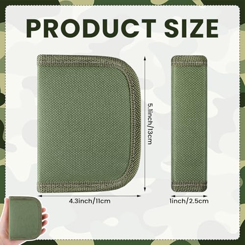 Suncalla 1 Pack Military Survival Sewing Kit Travel Emergency,Army Green - Image 2