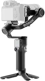 DJI RS 3 Mini, estabilizador leve de 3 eixos para Canon/Sony/Panasonic/Nikon/Fujifilm, carga testada de 2 kg, controlo do obturador por Bluetooth, gravação vertical nativa, estabilizador câmara