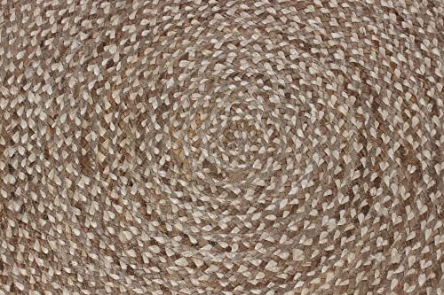 Tapis en jute tressé à la main ultra résistant pour zone de passage intense - 8