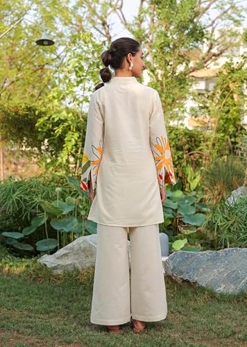 Image of TRENDMALLS Women's Cotton Digital Printed Co Ords Set for Women