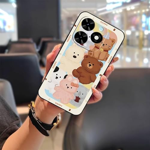 Phone Case Compatible with infinix Smart10 HD/X6525D, Waterproof Protective Graffiti Anti-knock Durable Phone Pouch Shockproof D