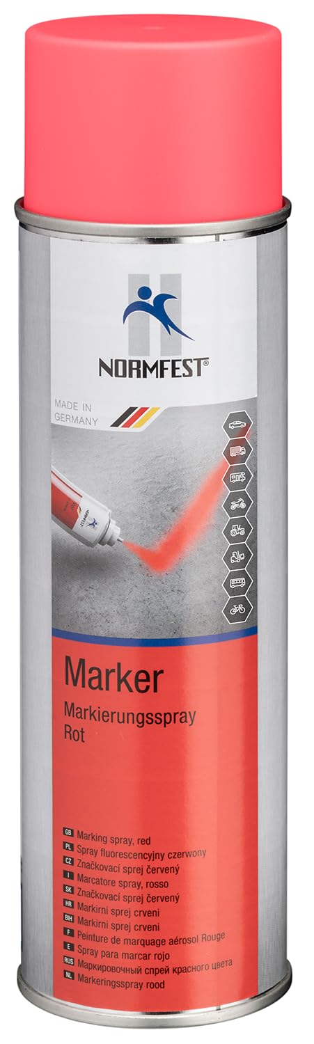Standard Marker Red Marker paint Marking Spray 400 ml