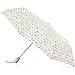 totes Auto Open Umbrella with NeverWet,   White Rain