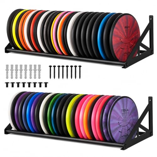 DECORDEEP Wall Mount Disc Rack