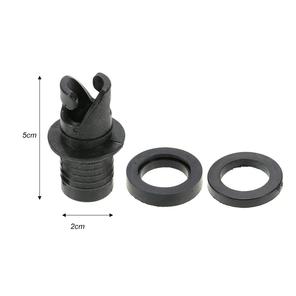 Adapter Nadmuchiwany Nie Kruchy, Wytrzymały, Plastikowy, Wymienne Złącze do Zaworu Halkey-Roberts Pompującego tratwę wodną Pompa Nożna