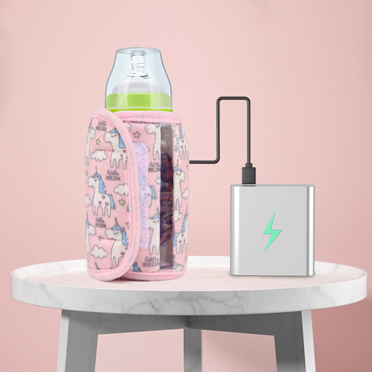 ibasenice 3piezas Térmica para Biberones Funda Aislante De para Coche Calentador De Bebidas Portátil Protección Térmica para Biberones y Botellas De Agua Diseño para