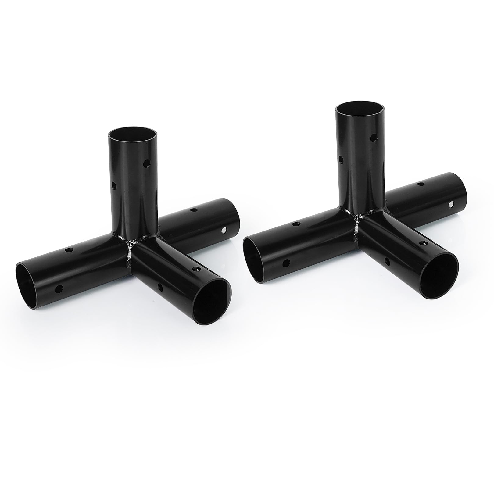 Fixations d'angle 4 voies auvent de golf EMT 2,5 cm raccord tube connecteur Aoneky x2