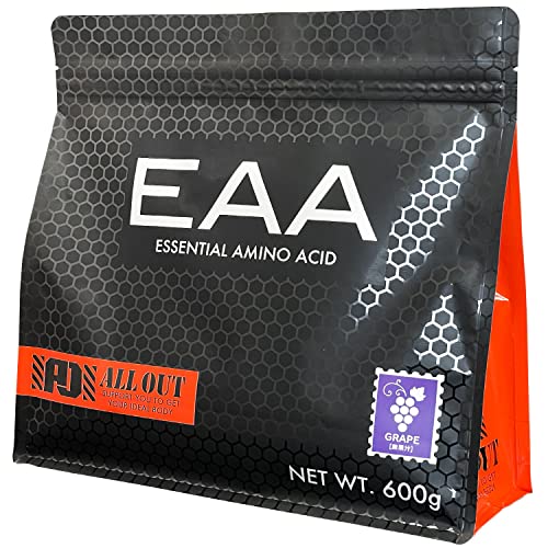 [グレープ味] ALLOUT EAA 必須アミノ酸9種配合 βアラニン配合 600g 国産
