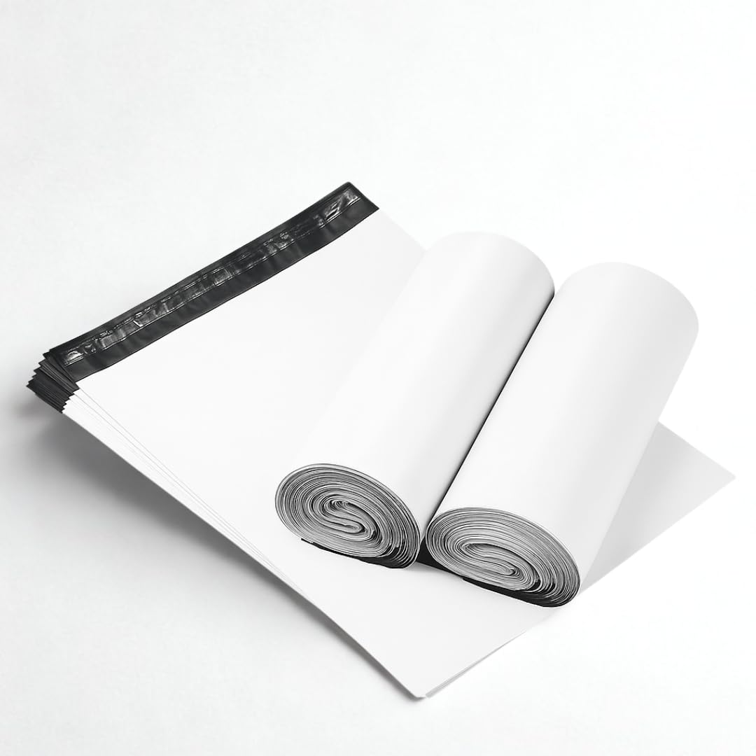 Diaper Disposal, 50 Pack 10" x 8" Plastic Bags for Adult Diaper Disposal,Self-Adhesive Strips to Seal in Odours,Waterproof & Leak-Proof,Suitable for Elderly Nappy Care at Home and Travel