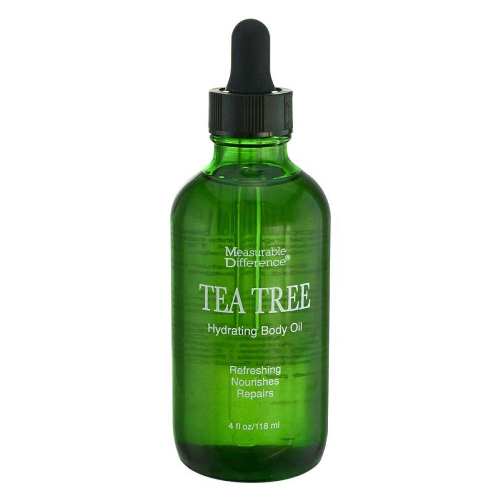 Measurable Difference Tea Tree Hydrating Body Oil, 4 Fluid Ounce