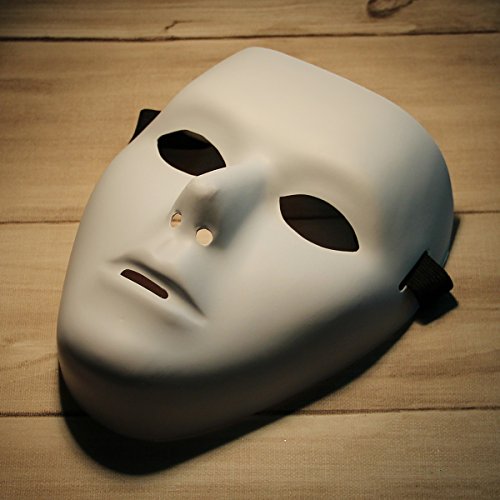 Jabbawockeez Hip-Hop Mask For Halloween Cosplay Costume Party - White #TOP2