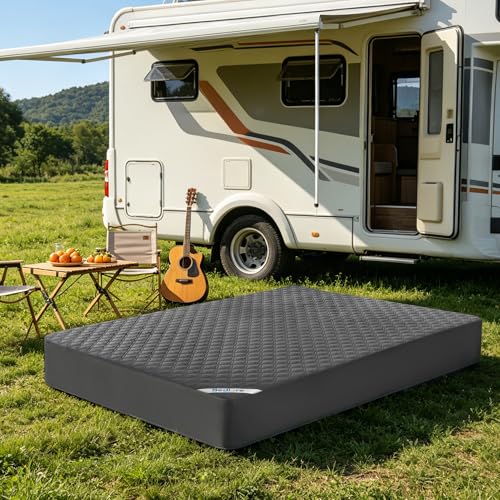Image of BEDLORE Waterproof Mattress Protector, Noiseless RV Queen Size Mattress Pad with Deep Pocket Fitted Up to 6-18 inches, Soft Breathable Dirt-Proof Bed Mattress Cover Washable for Bedroom, Hotel (Gray)